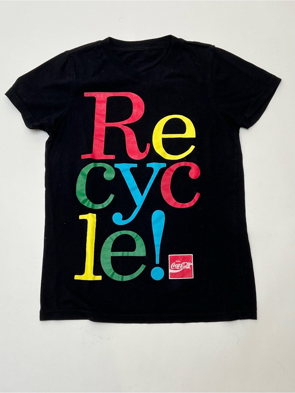 Coca-Cola Recycle Graphic Tee Black